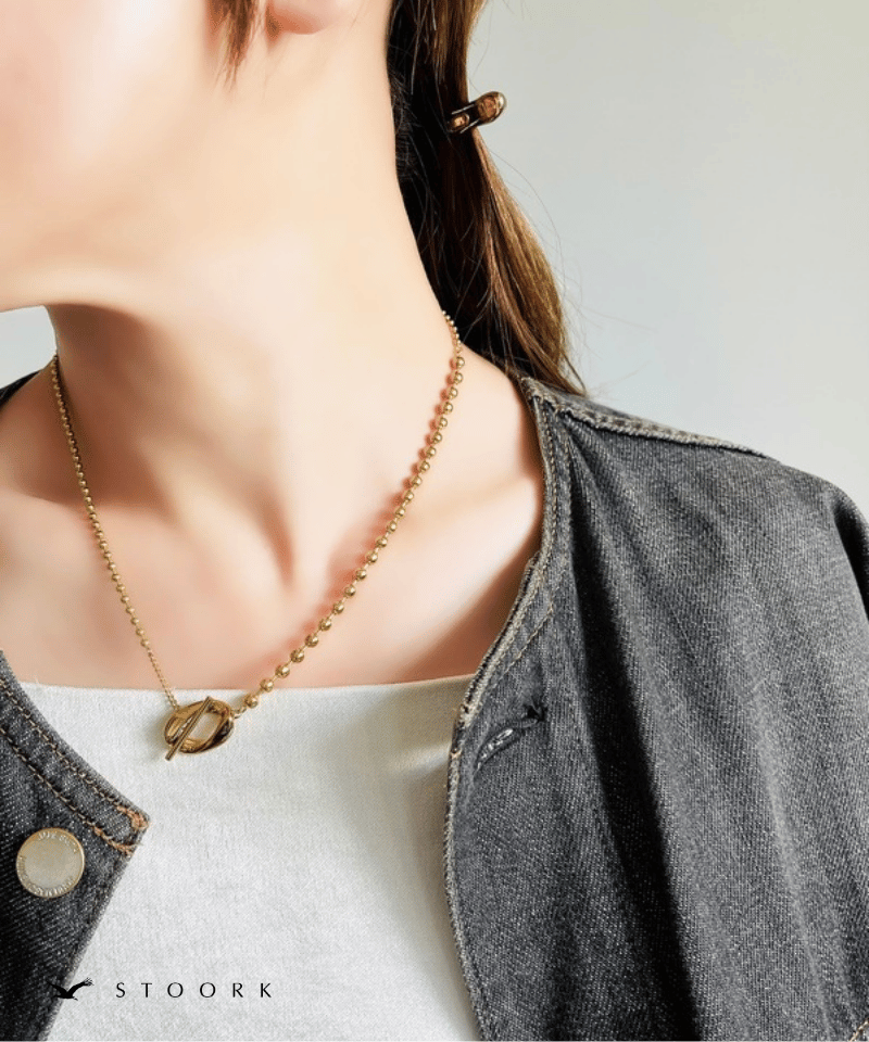 316L Ball Mantel Necklace - stoork