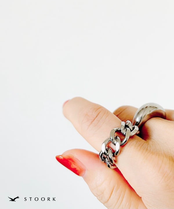 【再入荷】316L Chain Ring - stoork