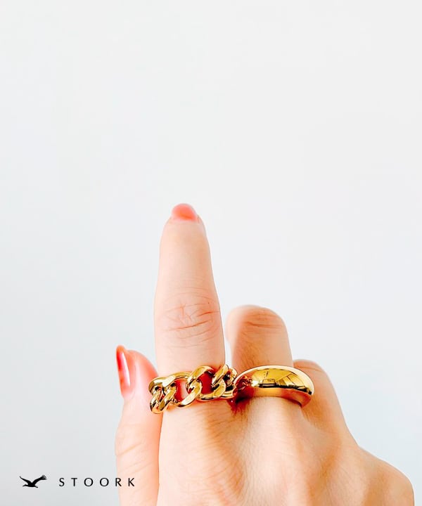 【再入荷】316L Chain Ring - stoork