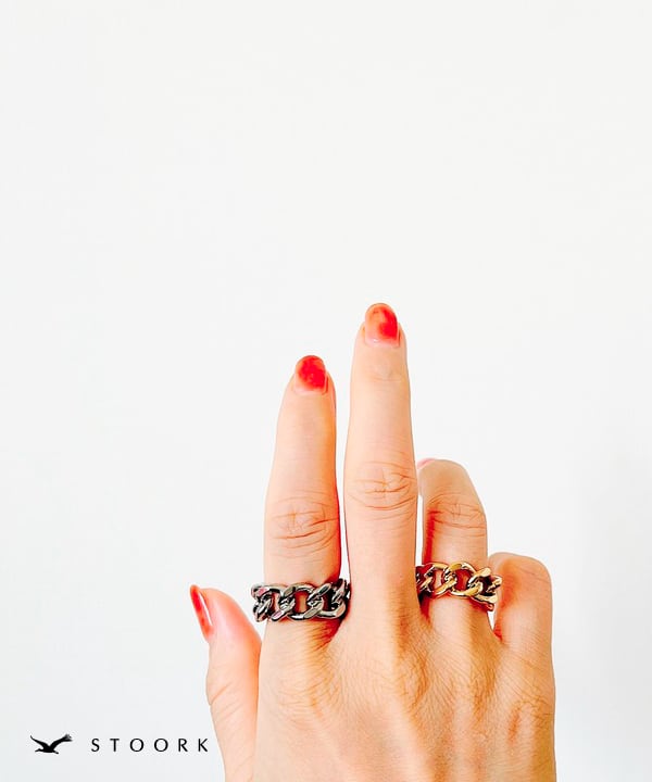 【再入荷】316L Chain Ring - stoork