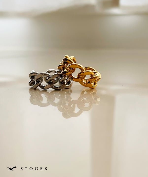 【再入荷】316L Chain Ring - stoork