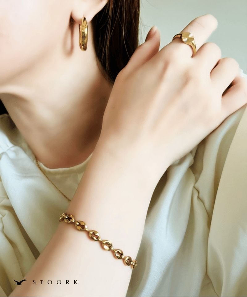 316L Coffee Beans Bracelet - stoork