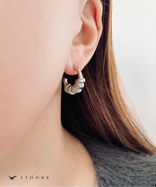 【再入荷】316L Croissant Pierce - stoork