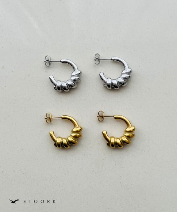 【再入荷】316L Croissant Pierce - stoork