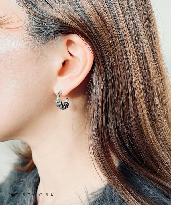 【再入荷】316L Croissant Pierce - stoork