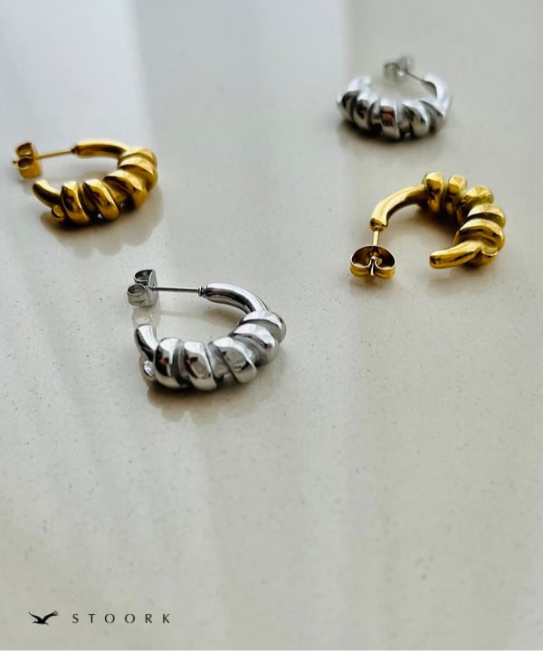 【再入荷】316L Croissant Pierce - stoork