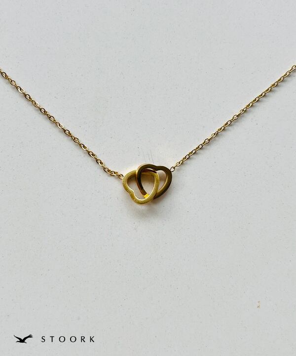316L Double Heart Necklace - stoork