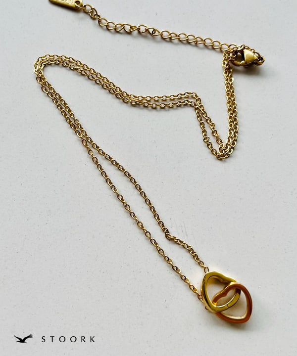 316L Double Heart Necklace - stoork