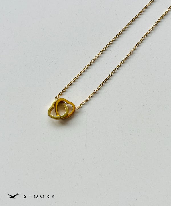 316L Double Heart Necklace - stoork