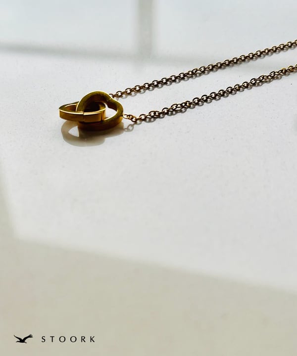 316L Double Heart Necklace - stoork