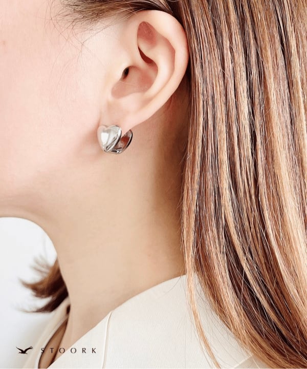 【再入荷】316L Heart Ball Pierce - stoork