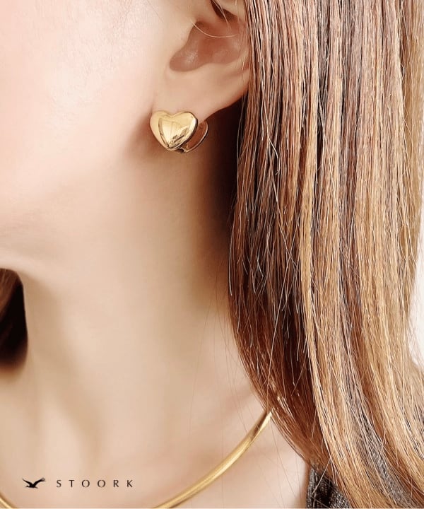 【再入荷】316L Heart Ball Pierce - stoork