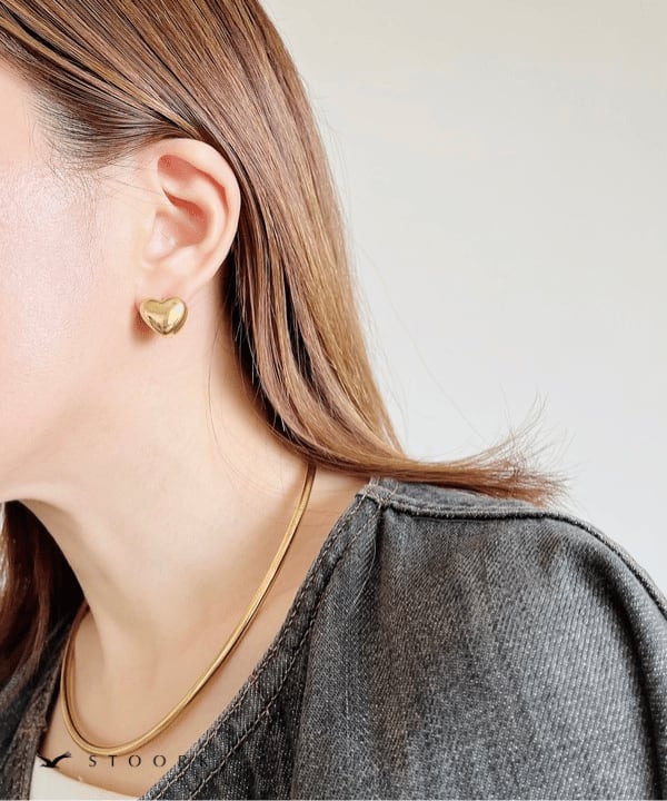 【再入荷】316L Heart Ball Pierce - stoork