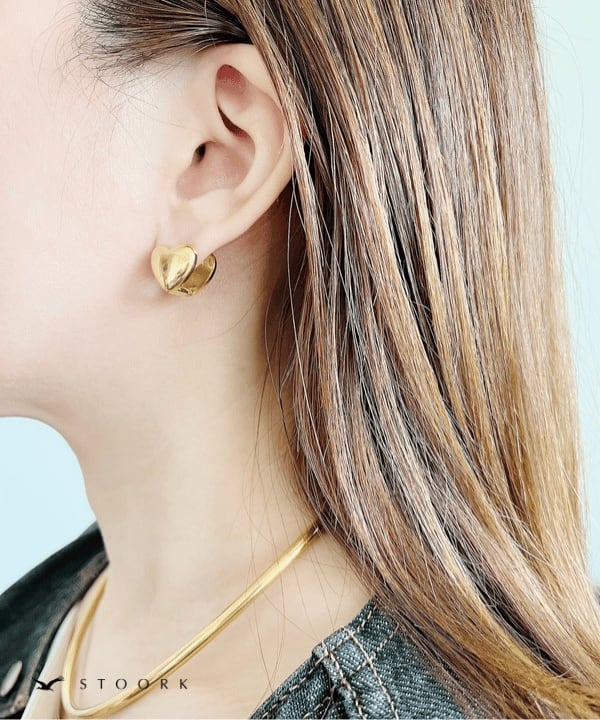 【再入荷】316L Heart Ball Pierce - stoork
