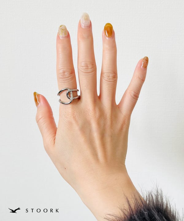【再入荷】316L Open Knot Ring - stoork