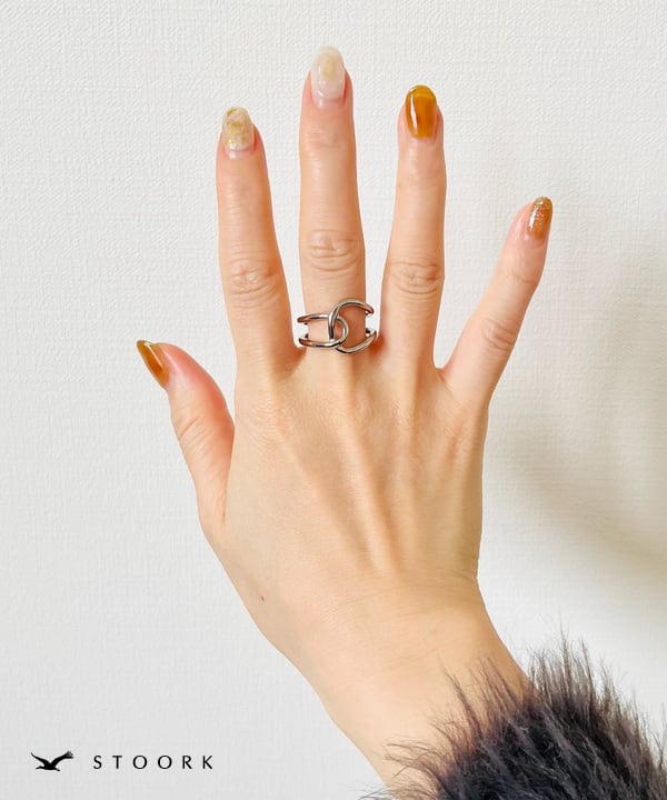 【再入荷】316L Open Knot Ring - stoork