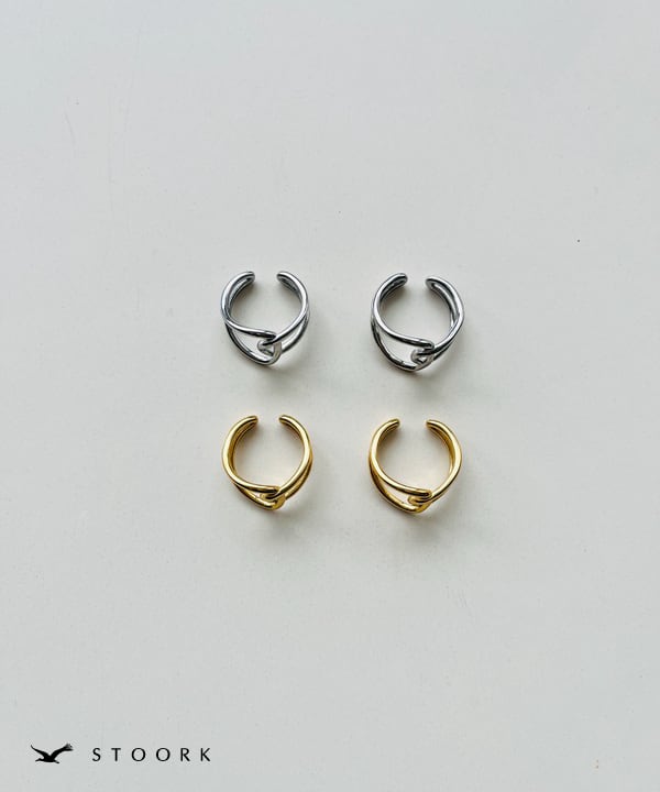 【再入荷】316L Open Knot Ring - stoork