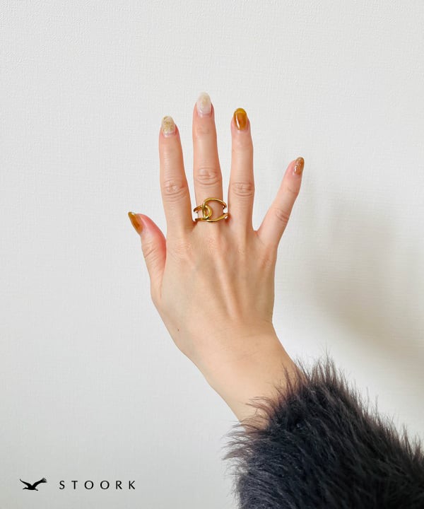 【再入荷】316L Open Knot Ring - stoork