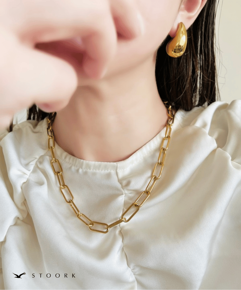 316L Simple Chain Necklace - stoork