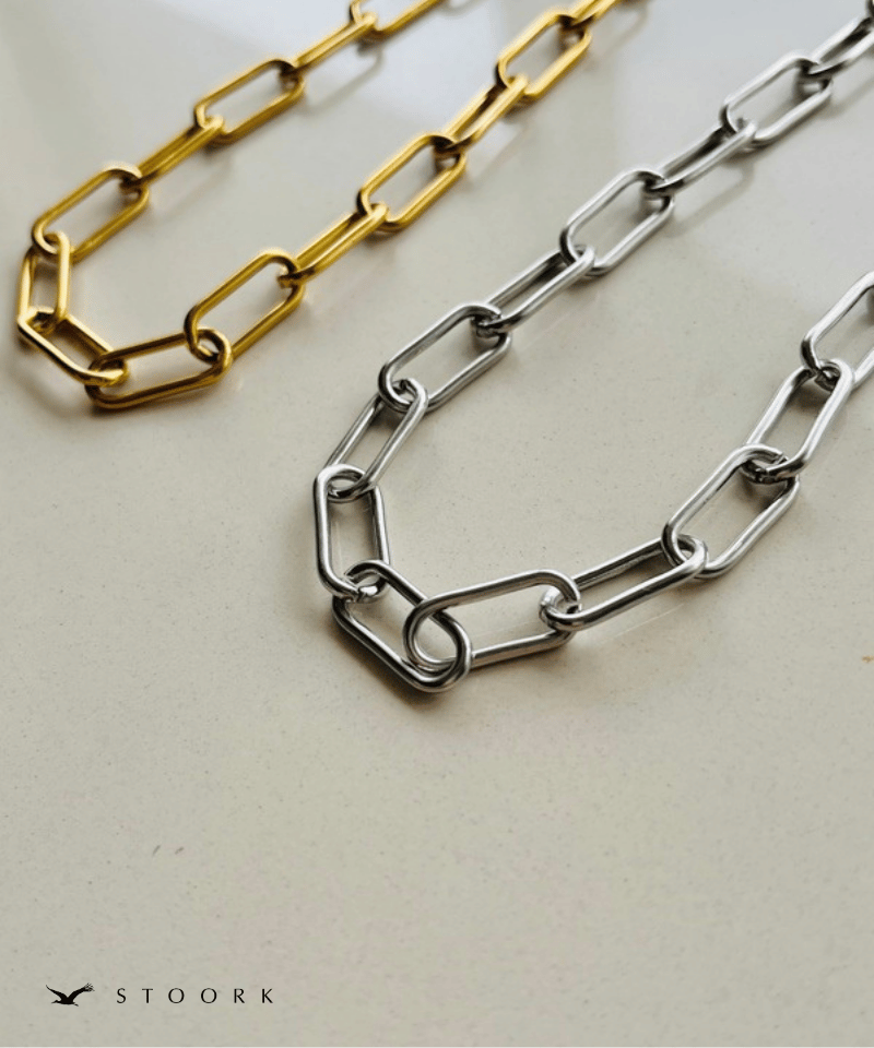 316L Simple Chain Necklace - stoork