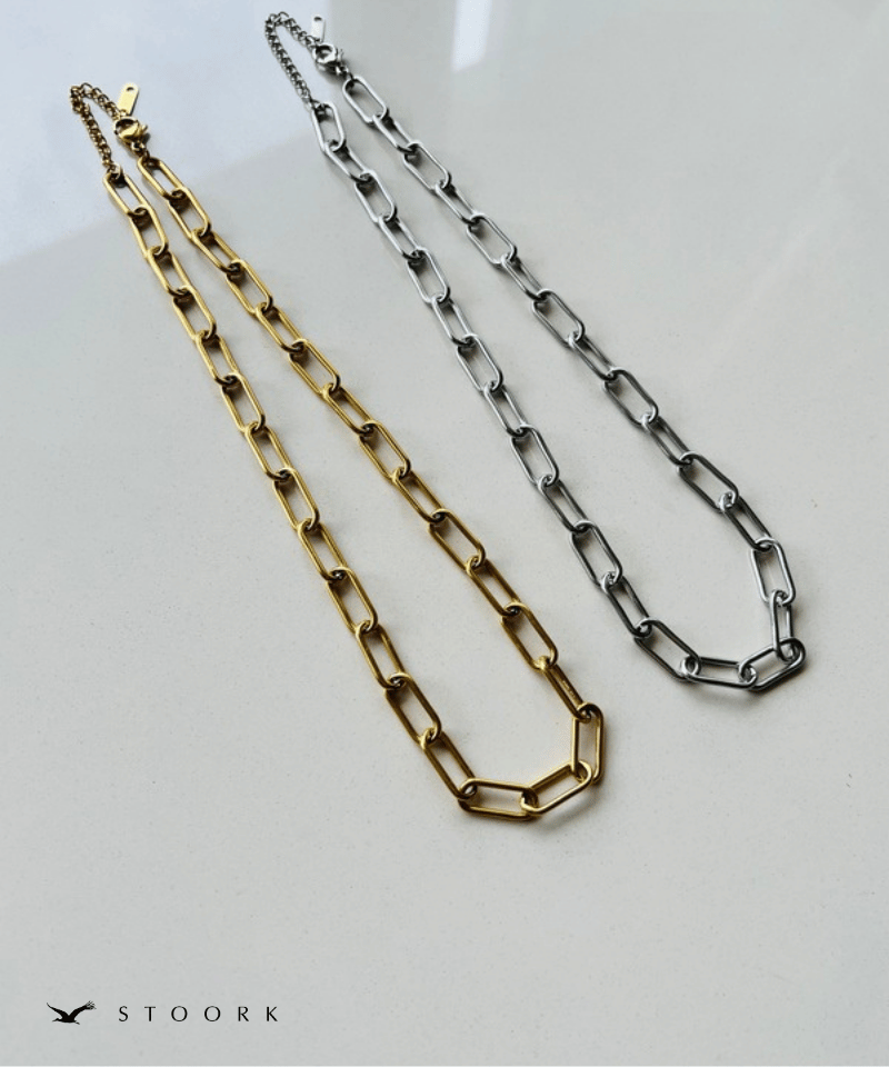 316L Simple Chain Necklace - stoork