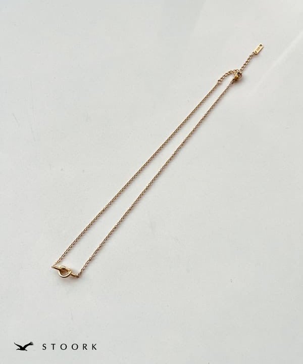 316L Tiny Hoop Necklace - stoork