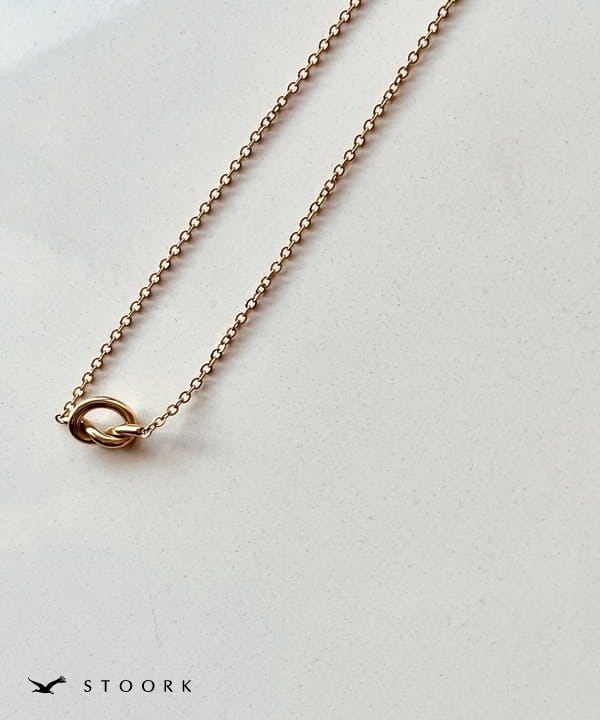316L Tiny Hoop Necklace - stoork