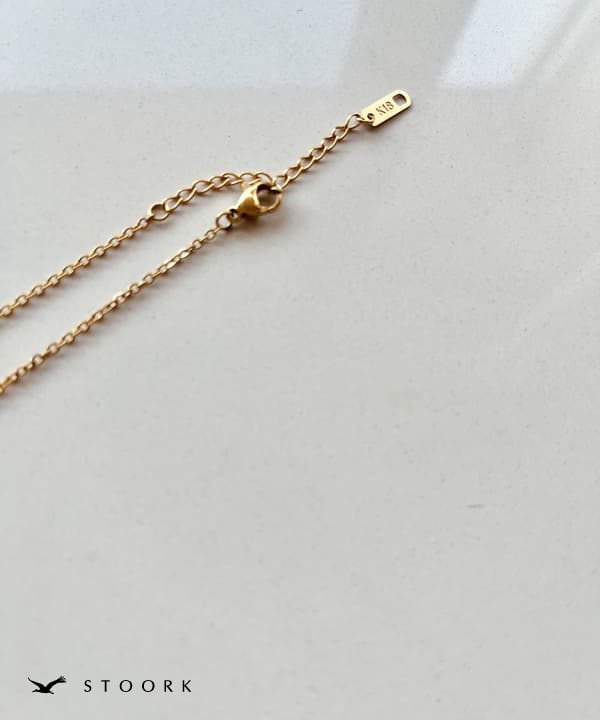 316L Tiny Hoop Necklace - stoork