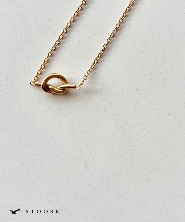 316L Tiny Hoop Necklace - stoork