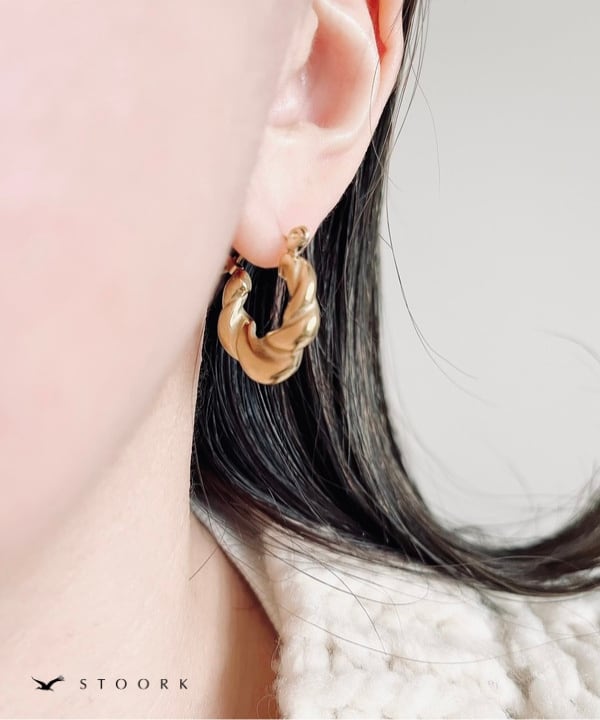 316L Twist Hoop Pierce - stoork