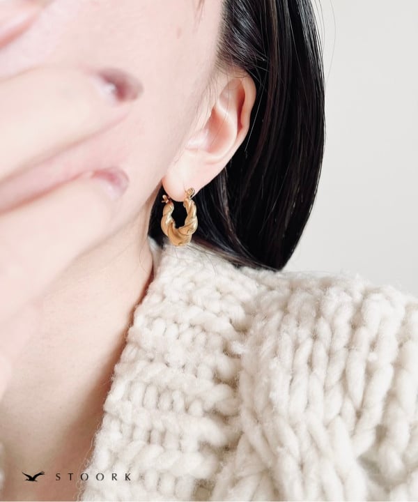 316L Twist Hoop Pierce - stoork
