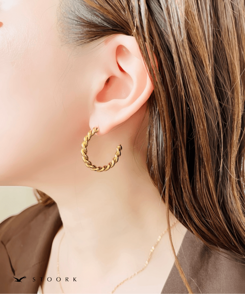 【再入荷】316L Undulate Round Pierce - stoork