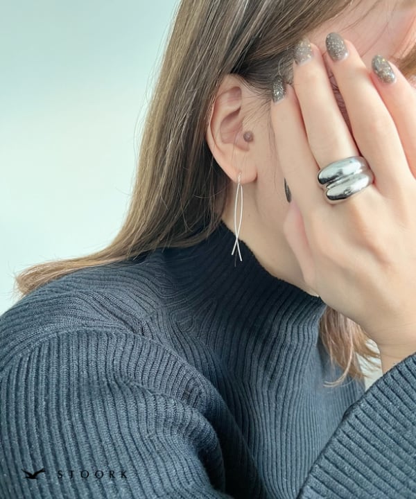 【再入荷】316L Volume Double Ring - stoork