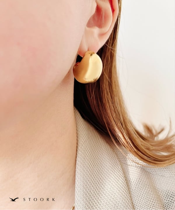 【再入荷】316L Volume Metal Curve Pierce - stoork