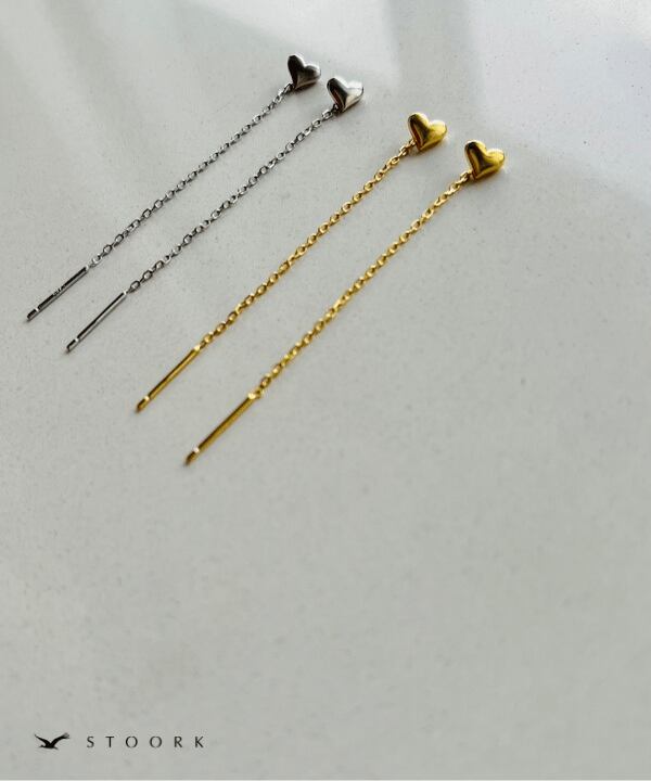 【再入荷】s925 Heart American Pierce