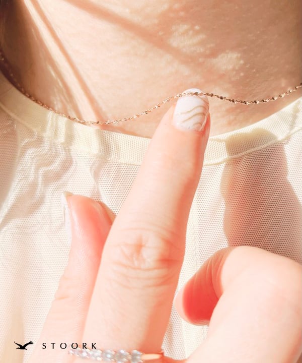 【再入荷】petal Chain Necklace