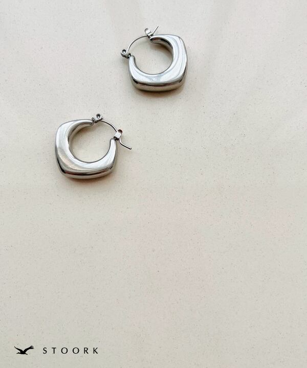 【再入荷】Plump Drop Hoop Pierce