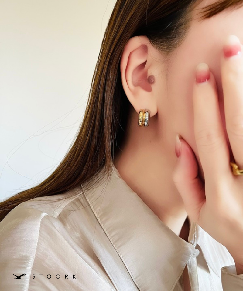 2Tone Double Line Pierce