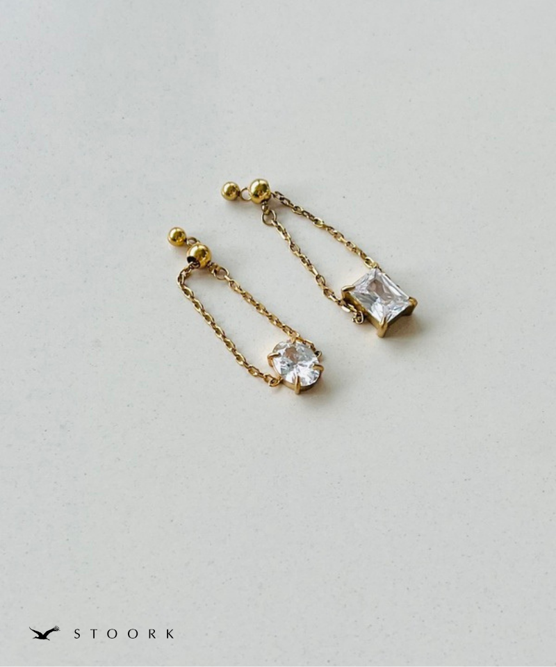 Drop Stone Chain Ring
