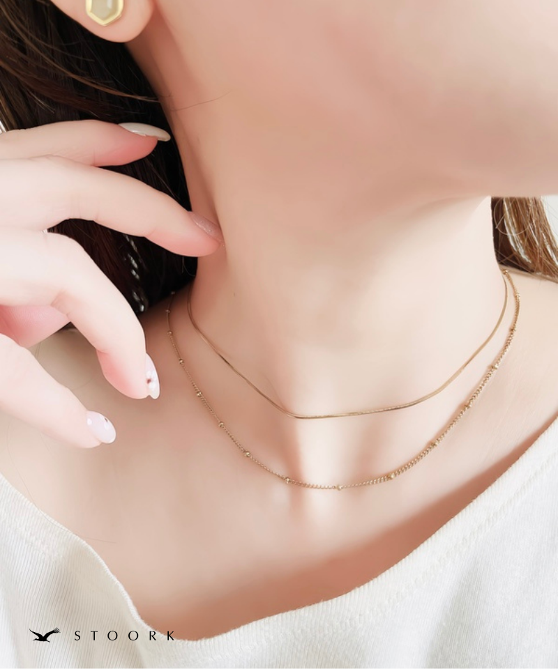 Layered Mix Chain Necklace