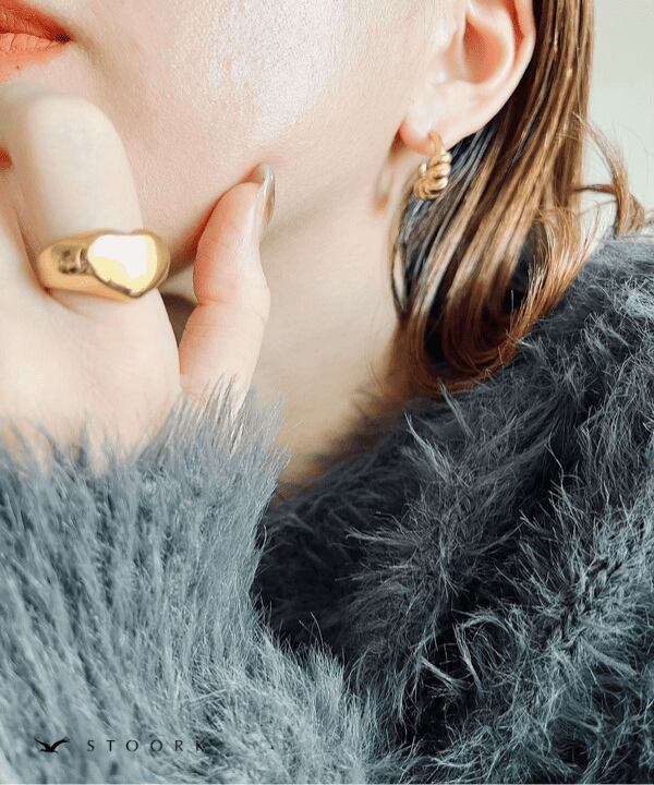 【再入荷】316L Heart Ring