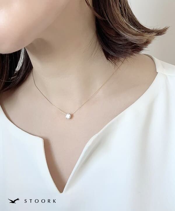 Simple Zircon Necklace