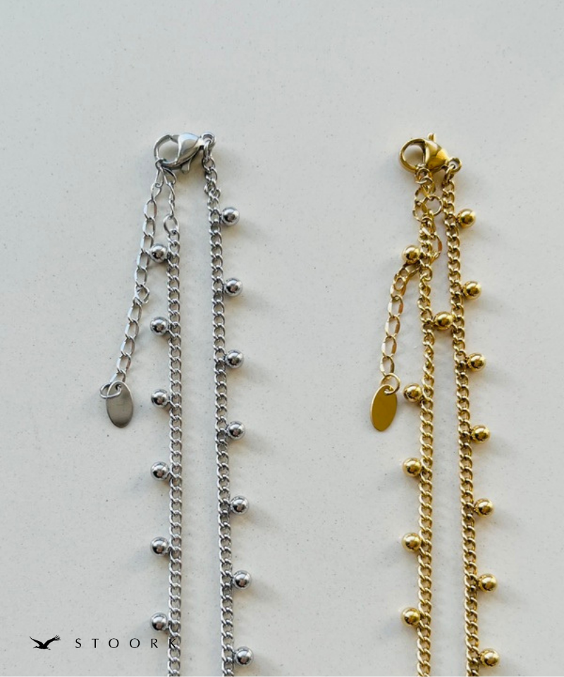 Ball Charm Chain Necklace