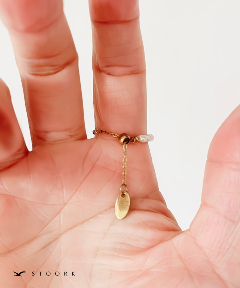 Pearl Slider Ring