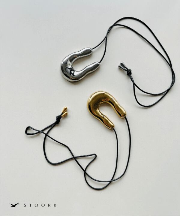 【再入荷】Horseshoe Code Necklace