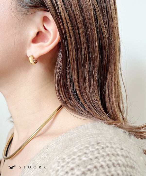 【再入荷】Drop Hoop Pierce