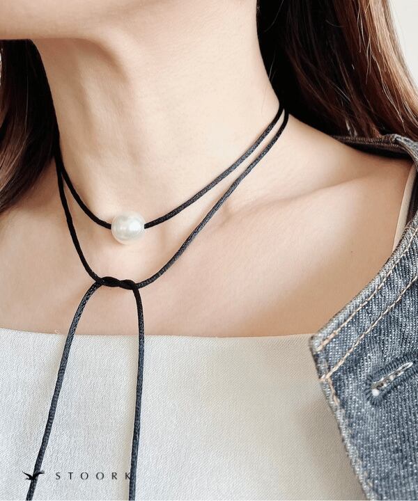 s925 Pearl Code Necklace