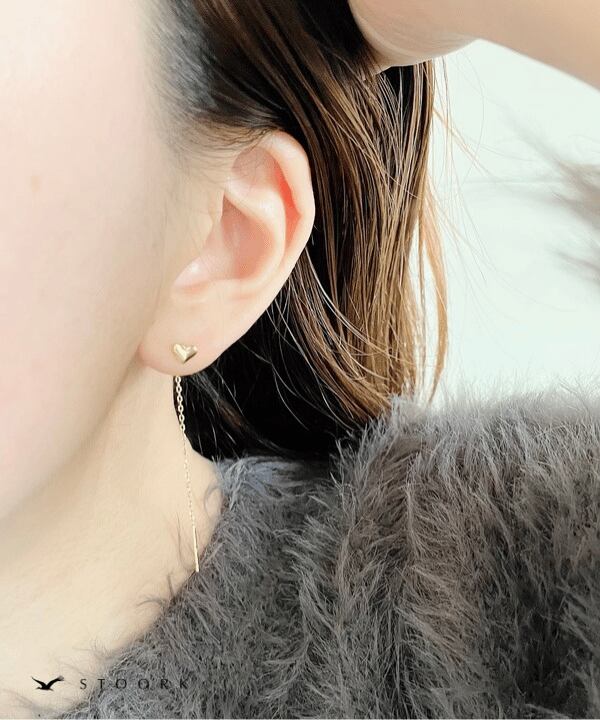 【再入荷】s925 Heart American Pierce