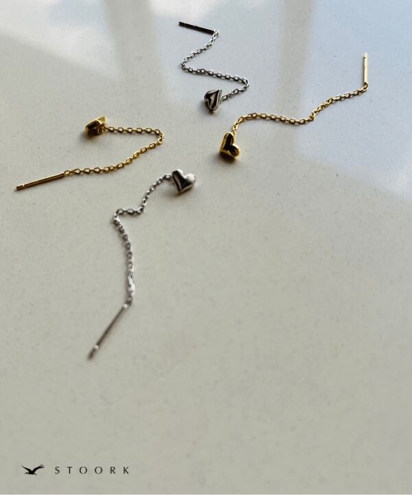 【再入荷】s925 Heart American Pierce