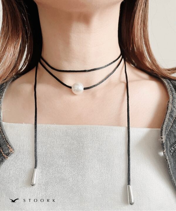 s925 Pearl Code Necklace